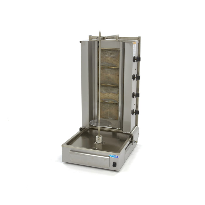 Maxima 09370215 Kebab Grill 4 Burners 70kg Meat Gas