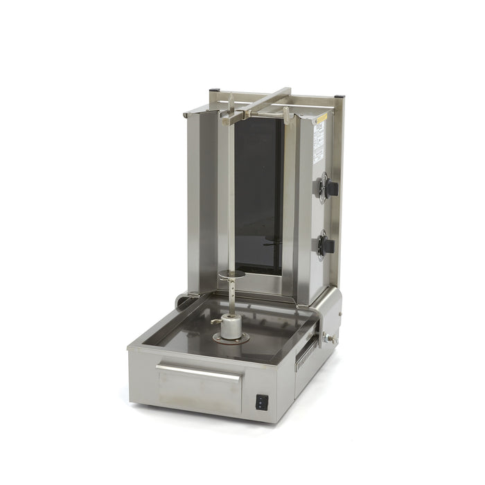 Maxima 09370240 Kebab Grill 2 Burners 20kg Meat Electric