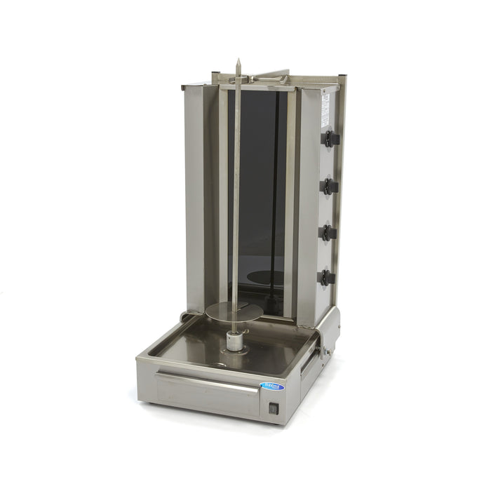 Maxima 09370250 Kebab Grill 4 Burners 70kg Meat Electric