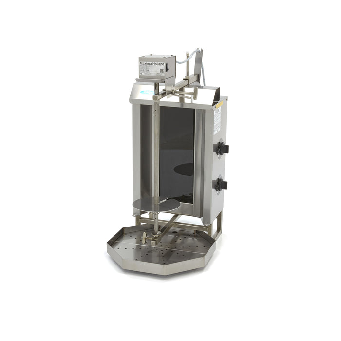 Maxima 09370260 Kebab Grill 2 Burners 20kg Meat Electric