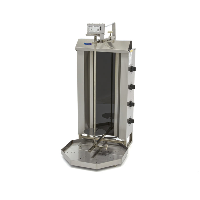 Maxima 09370270 Kebab Grill 4 Burners 50kg Meat Electric