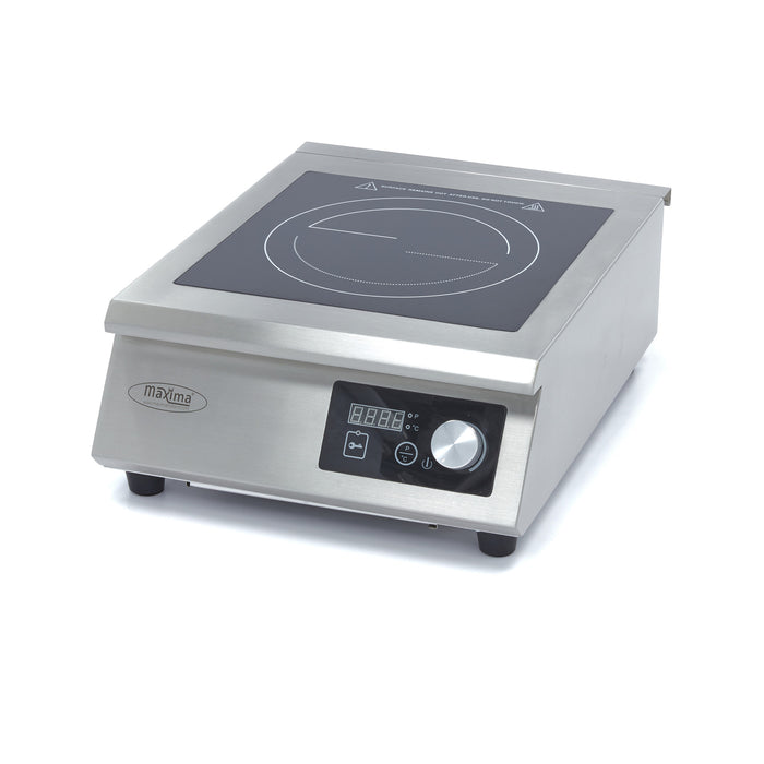 Maxima 09371010 Hob Ø26cm 5000W Induction 400V