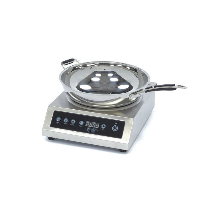 Maxima 09371050 Wok Cooker Ø26cm 3500W Induction