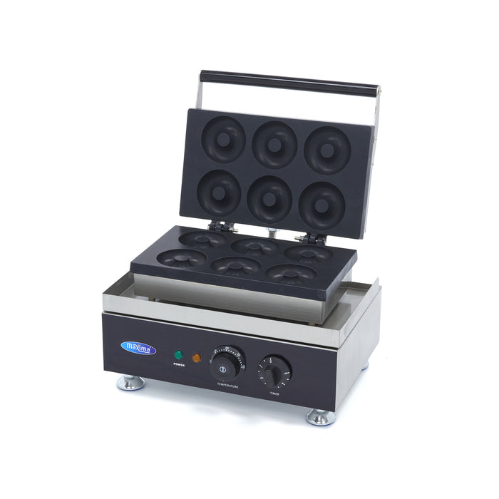 Maxima 09374010 Donut Maker 6 Donuts Ø8cm with Built-in Timer