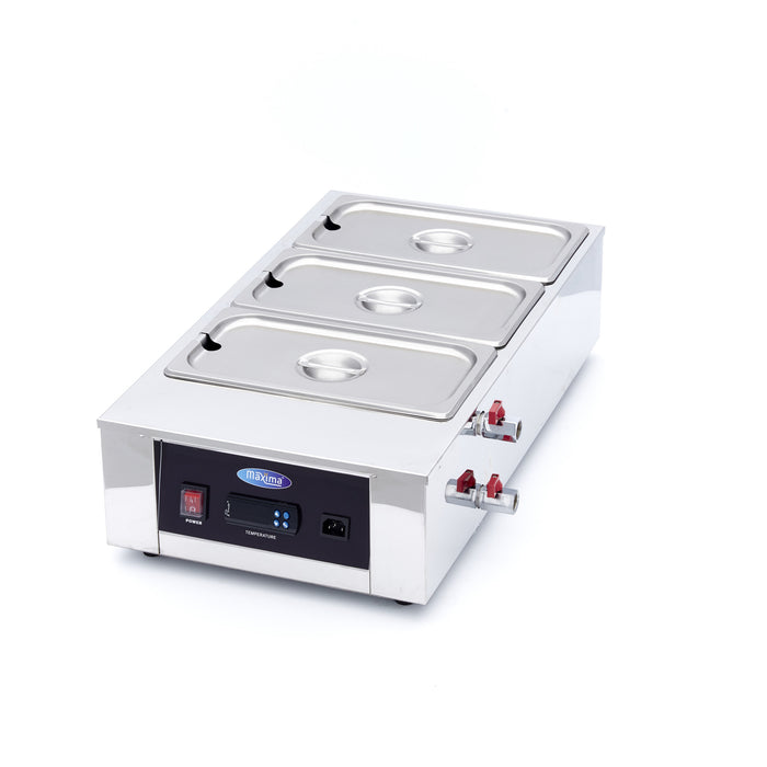 Maxima 09374051 Chocolate Melter 3 x 1/3 GN 10cm
