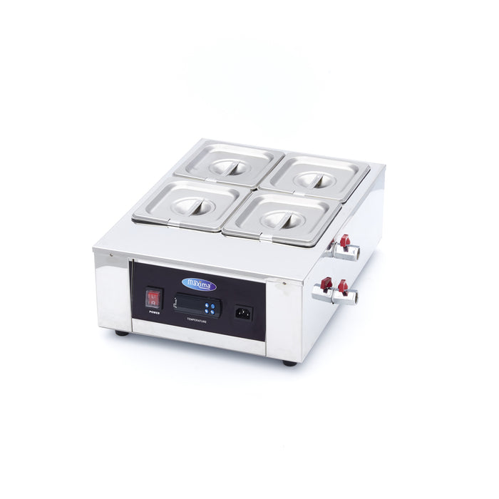 Maxima 09374052 Chocolate Melter 4 x 1/6 GN 10cm