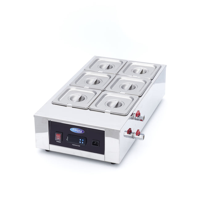 Maxima 09374053 Chocolate Melter 6 x 1/6 GN 10cm