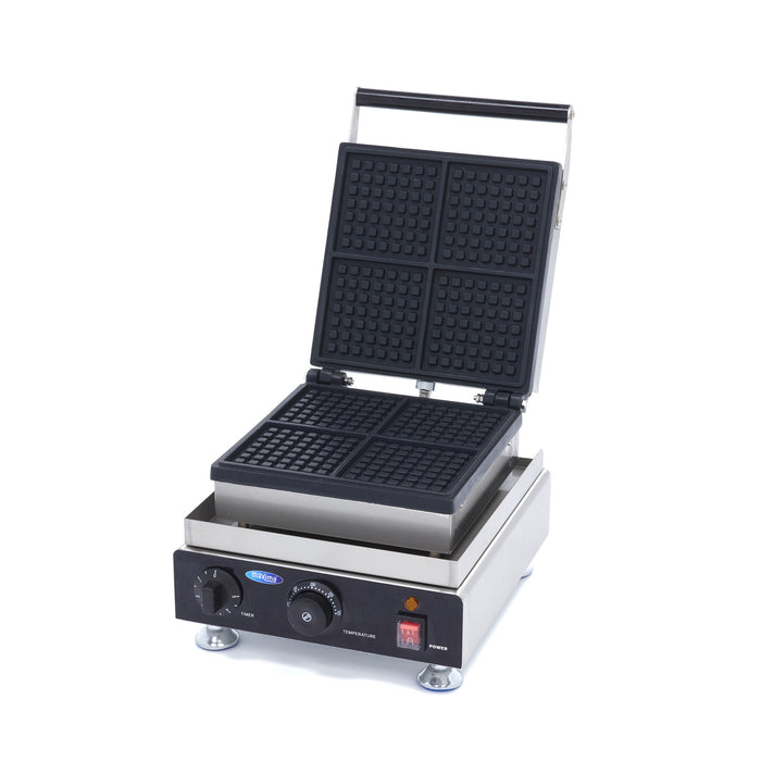 Maxima 09374202 Waffle Maker 4 Waffles Mini Squares