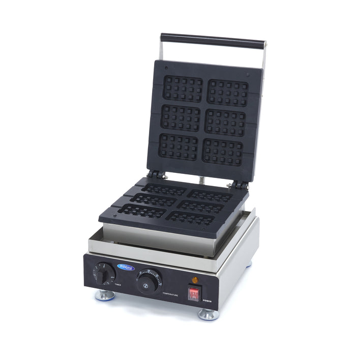 Maxima 09374250 Waffle Maker 6 Waffles Belgian on Sticks