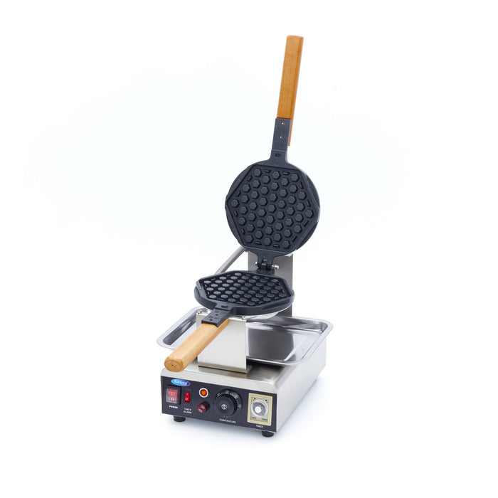 Maxima 09374235 Waffle Maker 1 Waffle Round Honeycomb Pattern