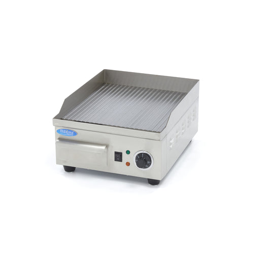 Maxima Electric Griddle 36cm Grooved with Drip Tray - view 1