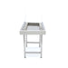 Maxima Stainless Steel Straight Roller Table, for Rack Conveyor Dishwasher view 3