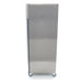 Maxima glass door fridge 600L stainless steel view 3