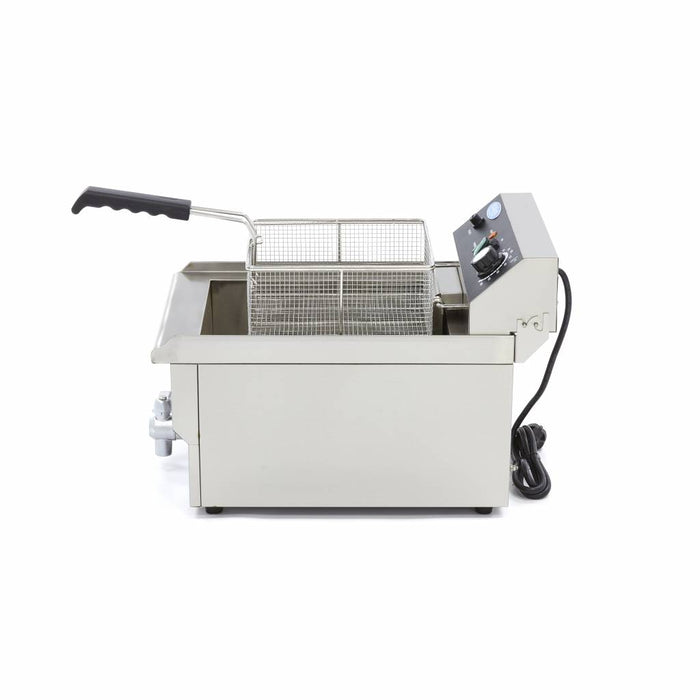 Maxima Electric Fryer 16L Single Basket with Drain Tap - view 3