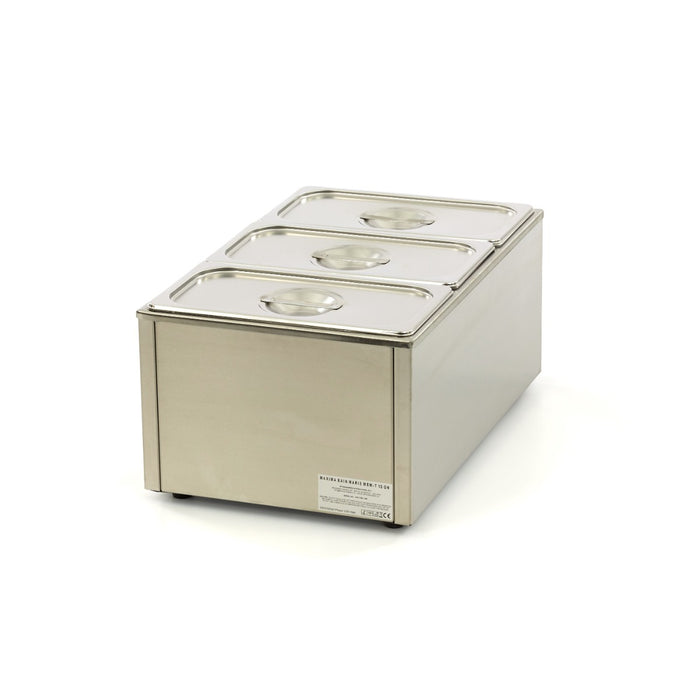 Maxima 09300011 Bain Marie with Tap incl 3 x 1/3 GN Set Electric