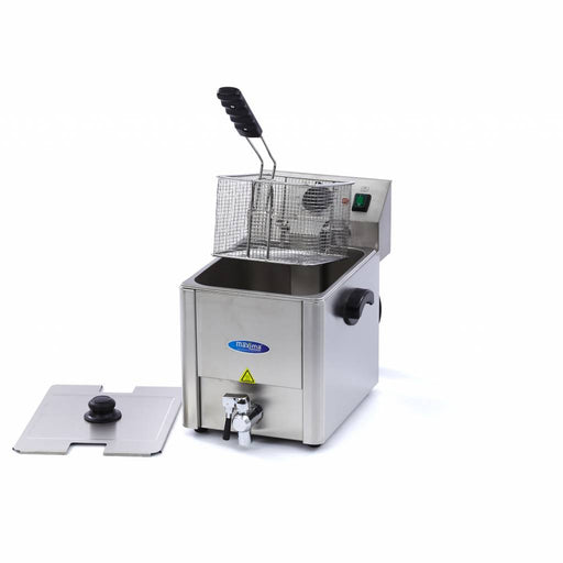 Maxima Electric Fryer 8L Single Basket with Drain Tap - view 1