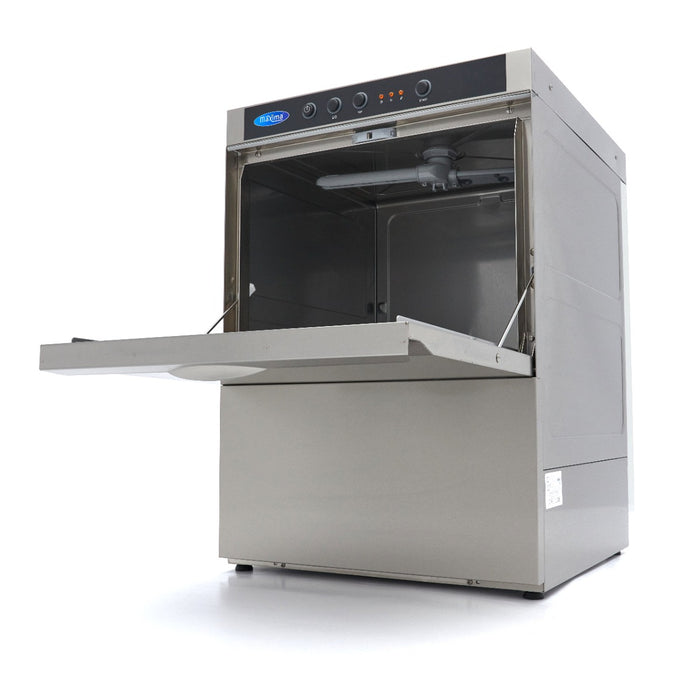 Maxima Undercounter Dishwasher 50 x 50cm with Drain, Rinse Aid and Soap Pumps 400V - view 1