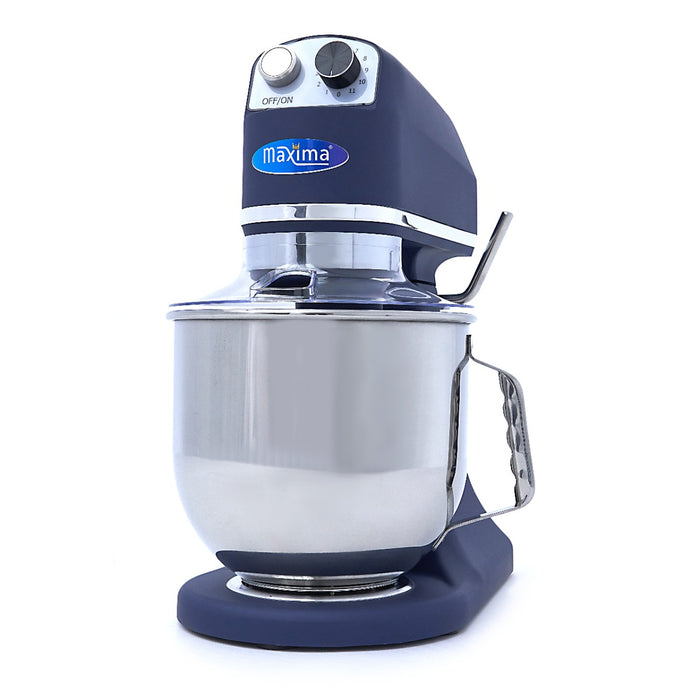 Maxima 09360775 Stand Mixer 7L Up to 2kg Dough Steel Blue Matt