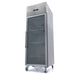 Maxima glass door fridge 600L stainless steel