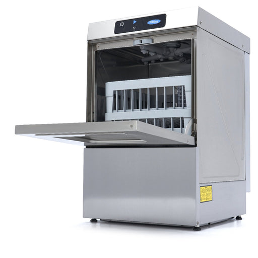 Maxima Undercounter Dishwasher 40 x 40cm with Drain, Rinse Aid and Soap Pump Digital Display 230V - view 1