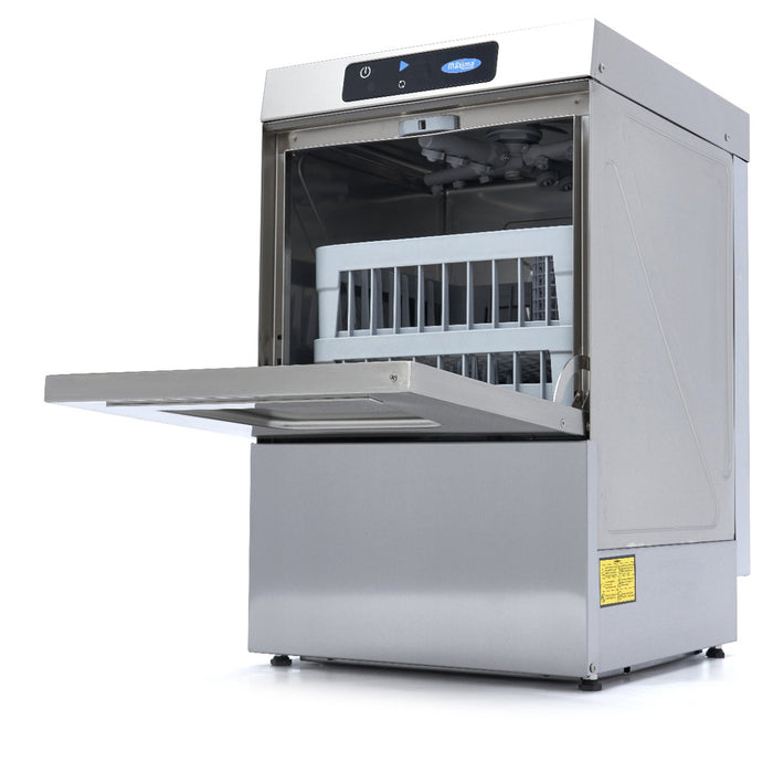 Maxima Undercounter Dishwasher 40 x 40cm with Drain, Rinse Aid and Soap Pump Digital Display 230V - view 1