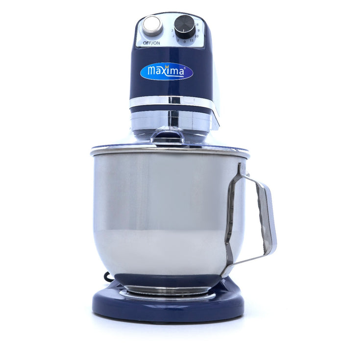 Maxima 09360790 Stand Mixer 7L Up to 2kg Dough Steel Blue