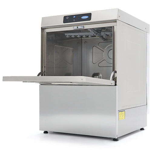 Maxima Undercounter Dishwasher 50 x 50cm with Drain, Rinse Aid and Soap Pump Digital Display 400V - view 1