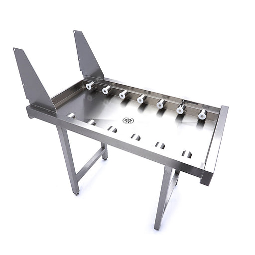 Maxima Stainless Steel Straight Roller Table, for Rack Conveyor Dishwasher