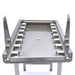 Maxima Stainless Steel Straight Roller Table, for Rack Conveyor Dishwasher view 5