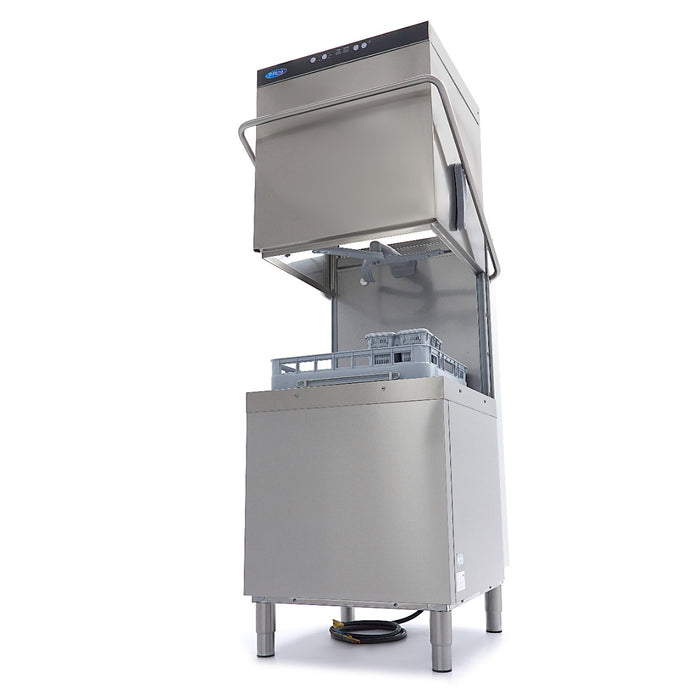 Maxima 09240140 Pass Through Dishwasher 50x60cm With Rinse Aid and Soap Pumps 400V