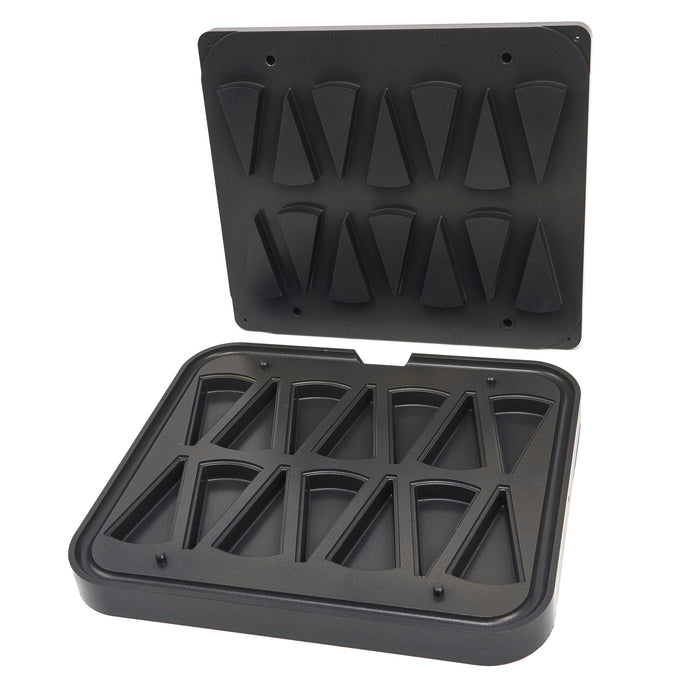 Maxima Tartlet Mould, Pie Slice, 14 pieces