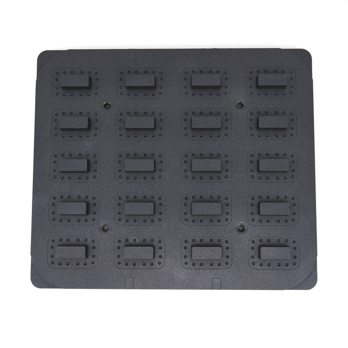 Maxima Tartlet Mould, Rectangle, 64x41/45x22 mm, 20 pieces view 3