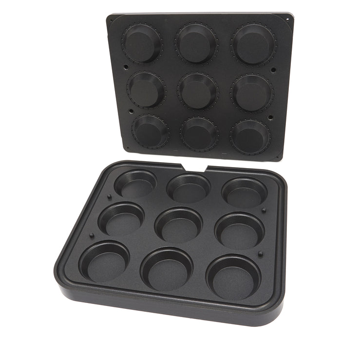 Maxima Tartlet Mould Round 89/65 mm, 9 pieces