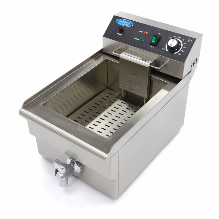 Maxima Electric Fryer 16L Single Basket with Drain Tap - view 6