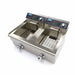 Maxima Electric Fryer 2x16L Twin Tank Twin Basket with Drain Tap - view 6