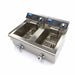 Maxima Electric Fryer 2x16L Twin Tank Twin Basket with Drain Tap - view 5