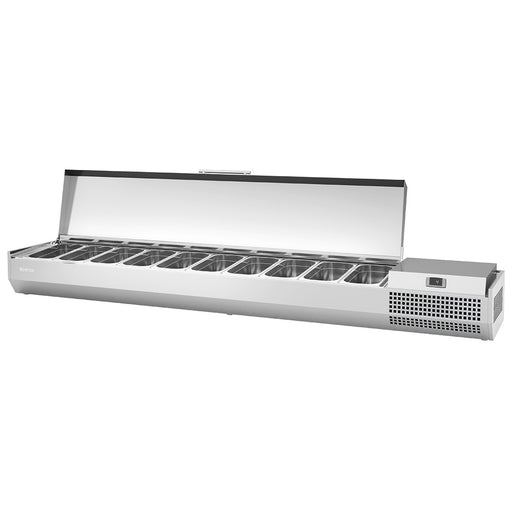 Infrico VIP230014TAPA refrigerated pizza and sandwich prep display cabinet