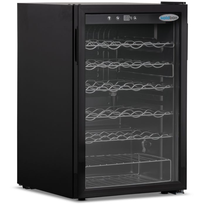 Koldbox Single Hinged Glass Door Under Counter Wine Cooler Wc125