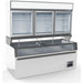 CombiSteel WALL MOUNTED COLD/FREEZER UNIT WHITE 3 GLASS DOORS