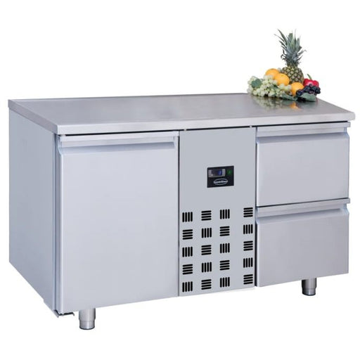 700 REFRIGERATED COUNTER 1 DOOR AND 2 DRAWERS MONOBLOCK