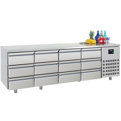 700 REFRIGERATED COUNTER 12 DRAWERS