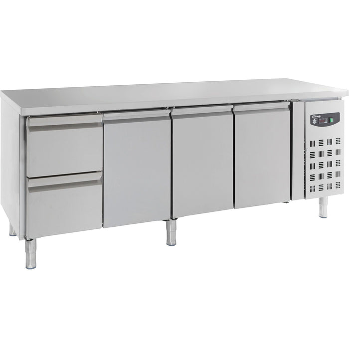 CombiSteel 700 REFRIGERATED COUNTER 3 DOORS AND 2 DRAWERS