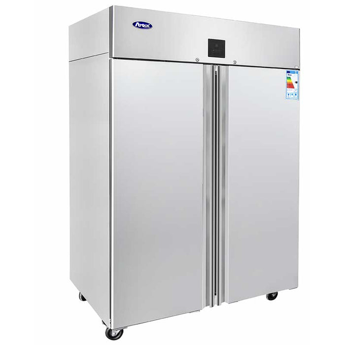 Atosa Double Stainless Steel Two Door Fridge R-MBF 8117GR 1240 Litre