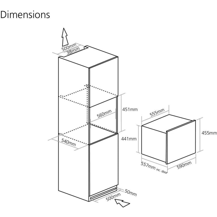 WC6410 dimensions