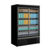 Capital Cooling Galaxy Full Glass Door Black Multideck With Doors
