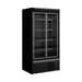 Capital Cooling Galaxy Full Glass Door Black Multideck With Doors