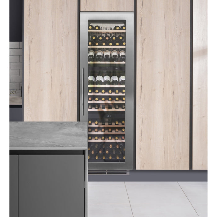 Caple WC1792 - Tall In-Column Triple Zone Stainless Steel Wine Cooler