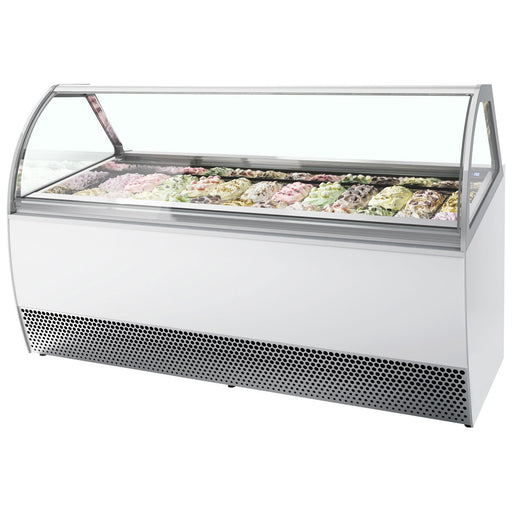 ISA Ice Cream Display Freezer Millennium LX Range Ventilated Scoop Ireland