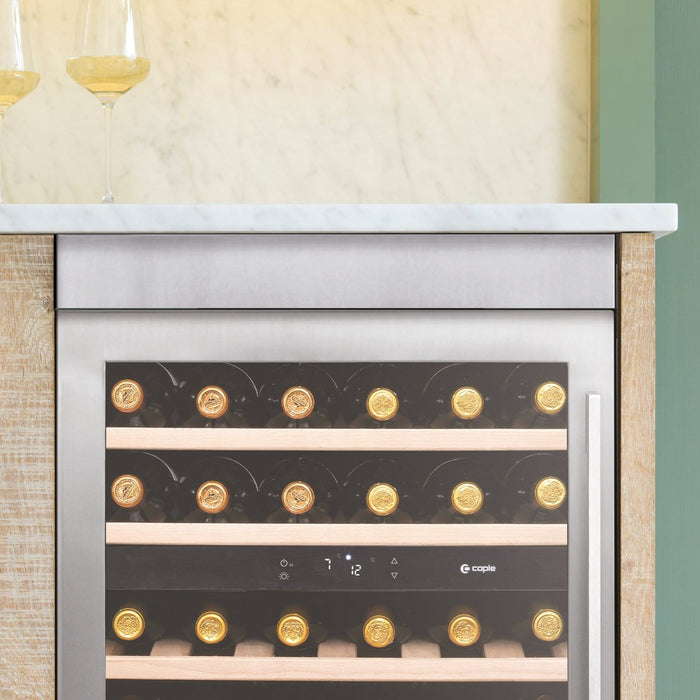 Caple Wi6135 fridge - Built In Undercounter or Freestanding Dual Zone Wine Coolers
