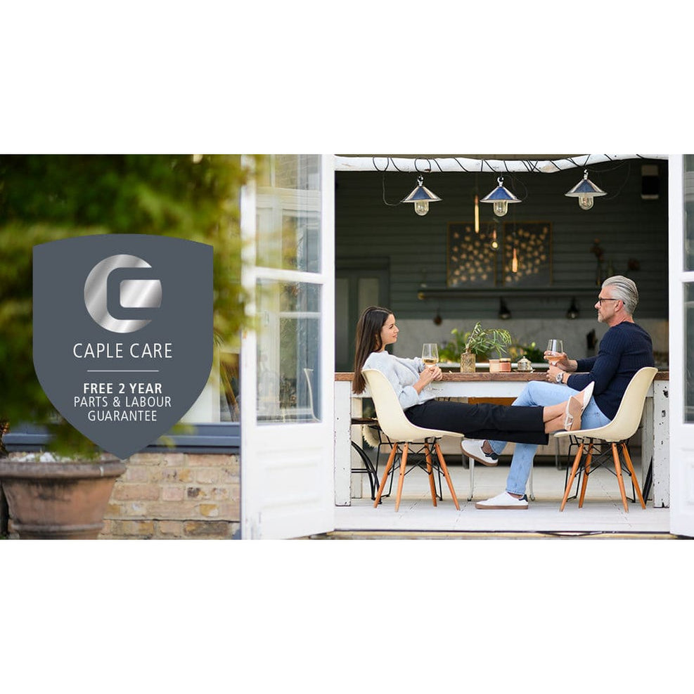 Caple WC1792 PACK Wine Cooler Fridge And Freezer Combo Fridge With